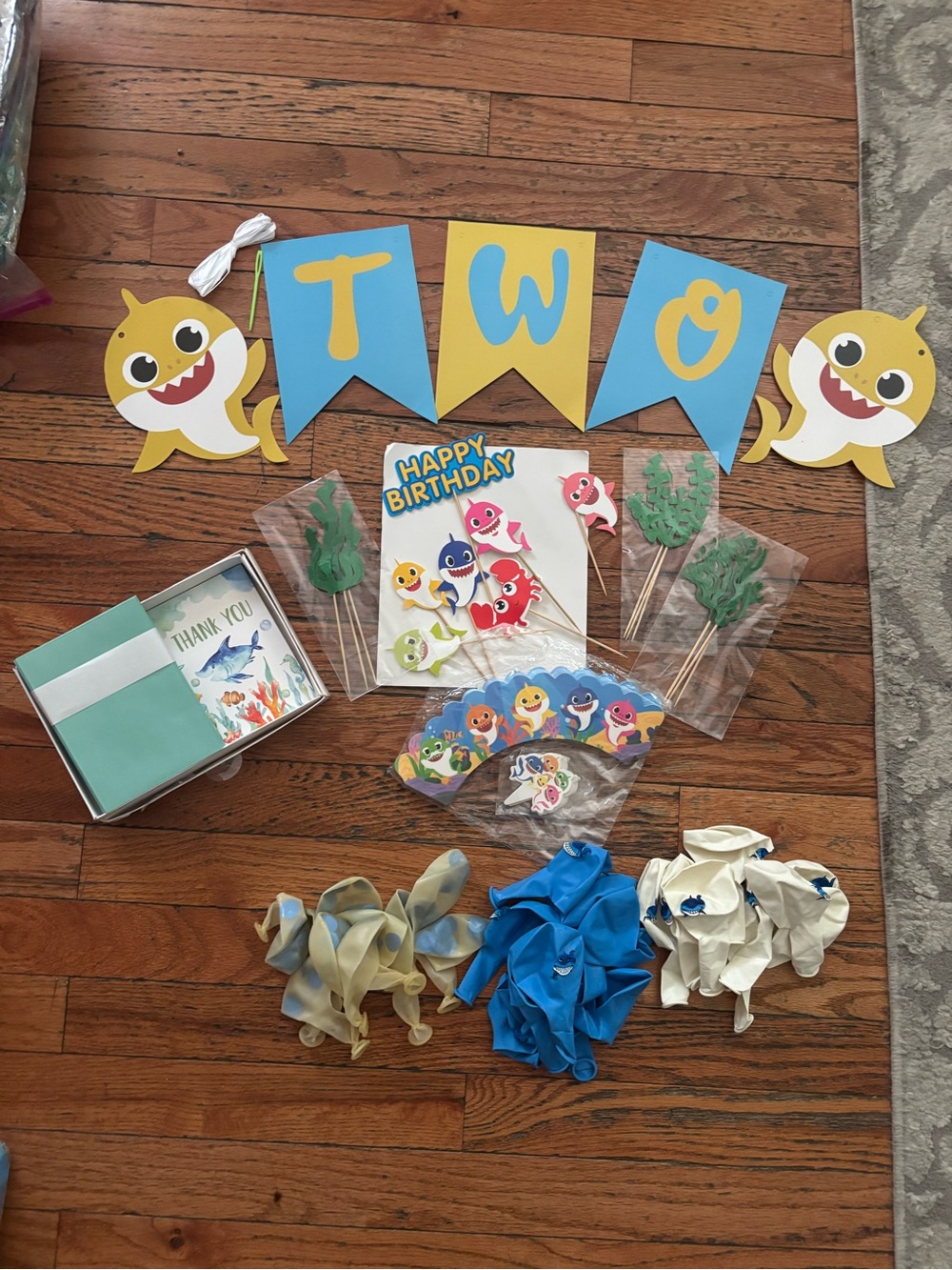Baby Shark “Two” Birthday Party Decoration Kit